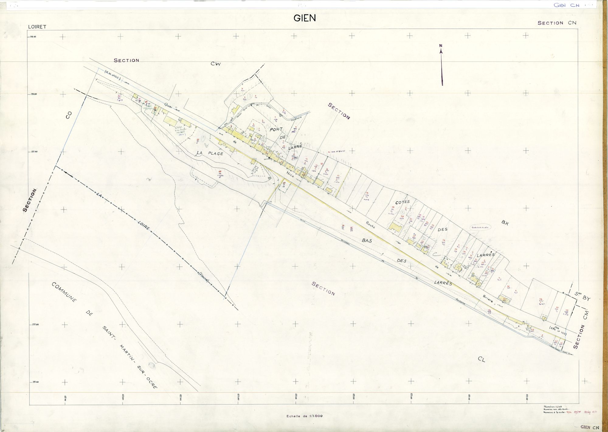 Gien - Sections