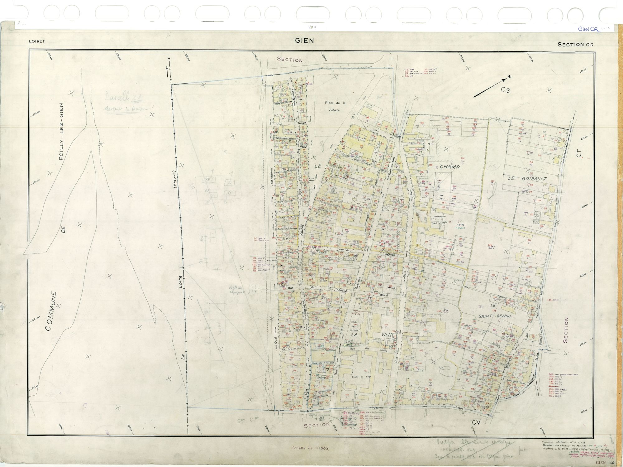 Gien - Sections