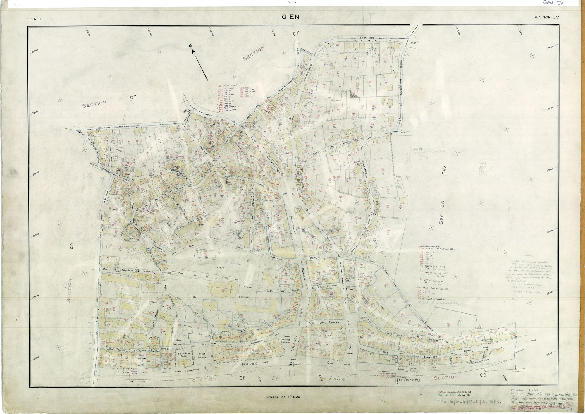 Gien - Sections