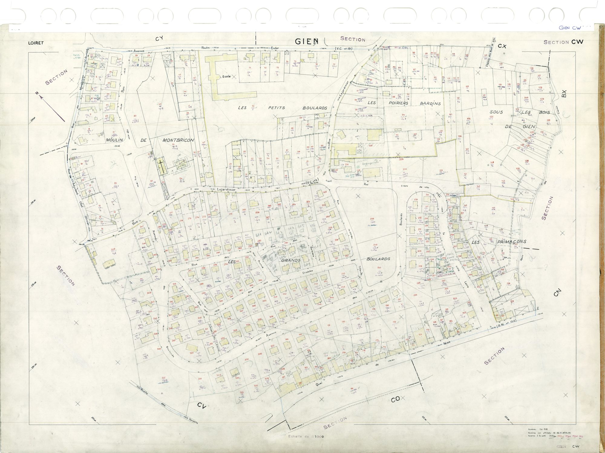 Gien - Sections