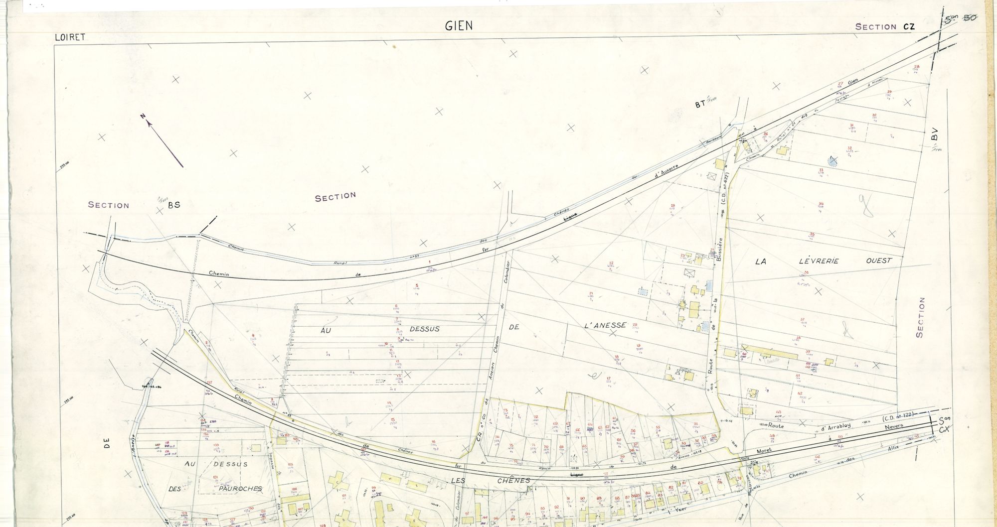 Gien - Sections