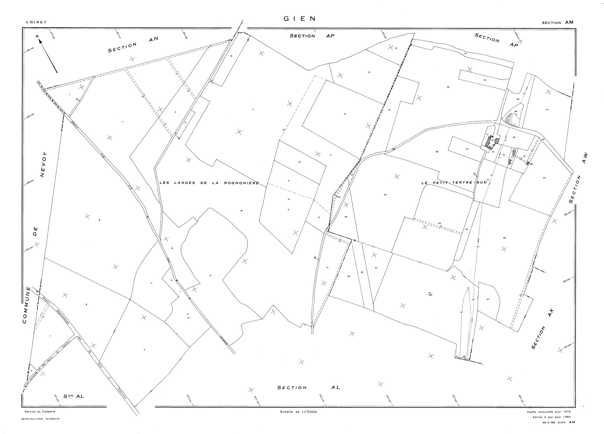 Gien - Sections