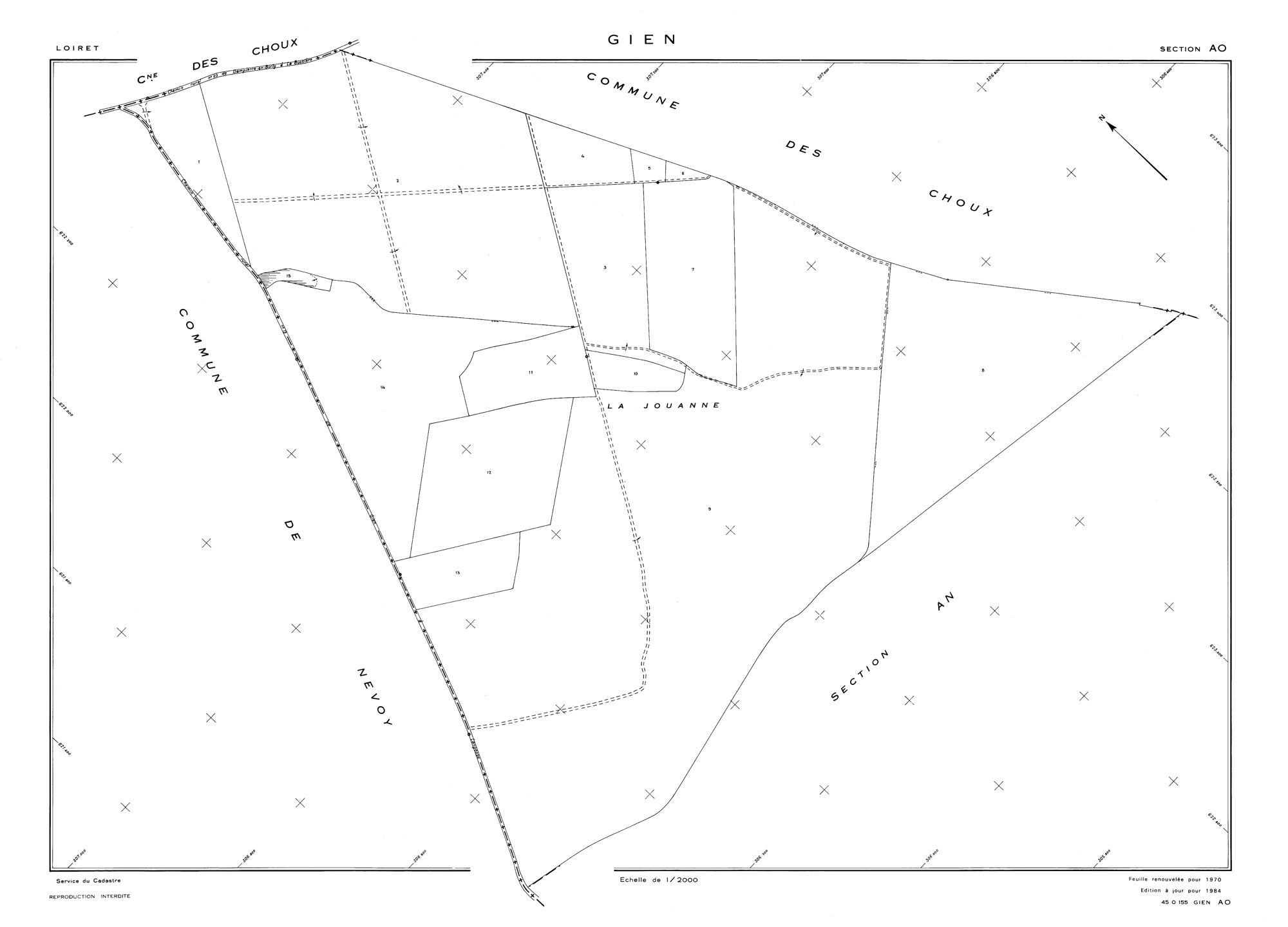 Gien - Sections