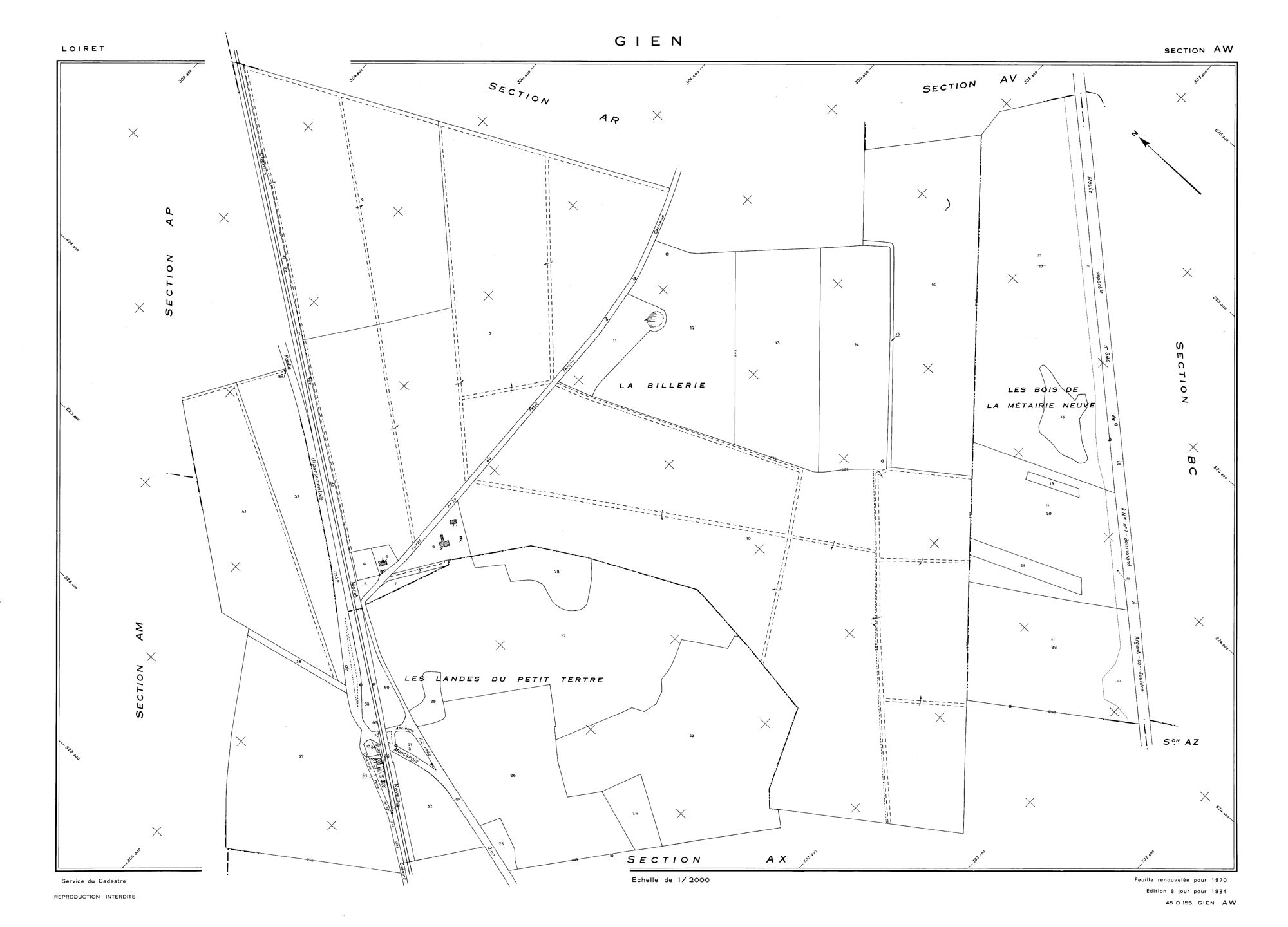Gien - Sections