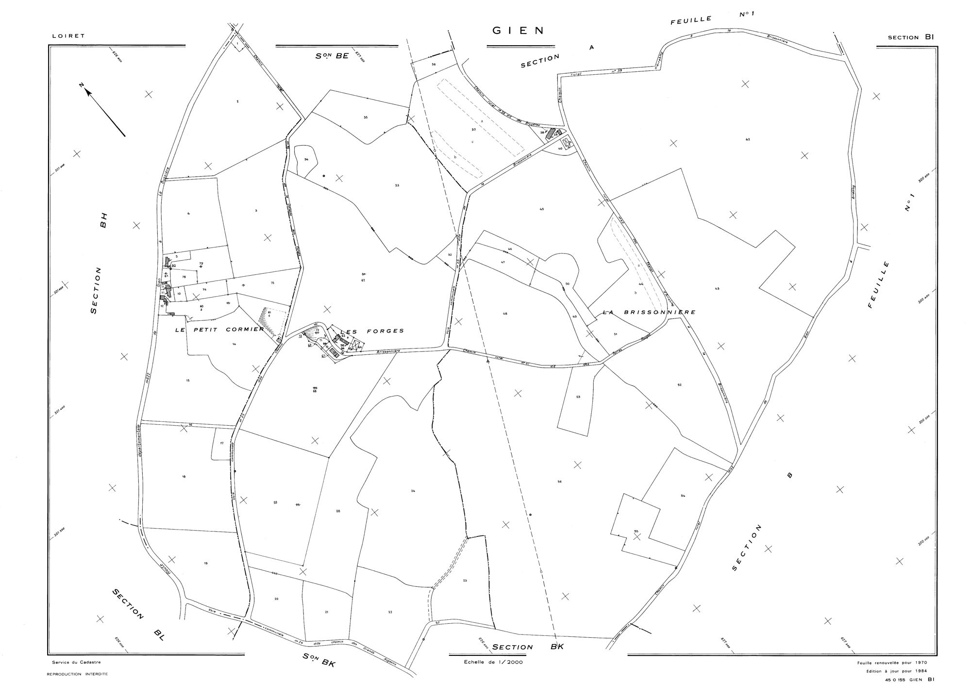 Gien - Sections