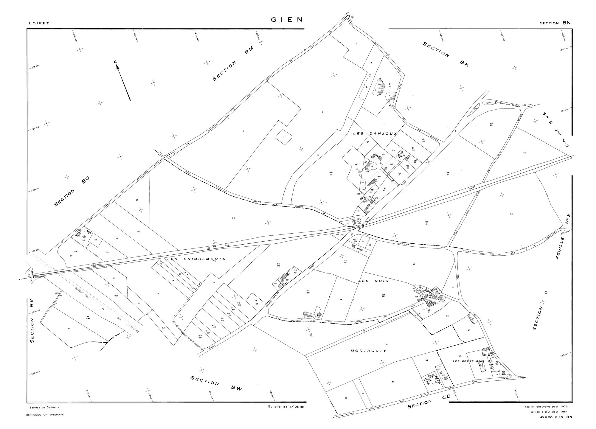 Gien - Sections