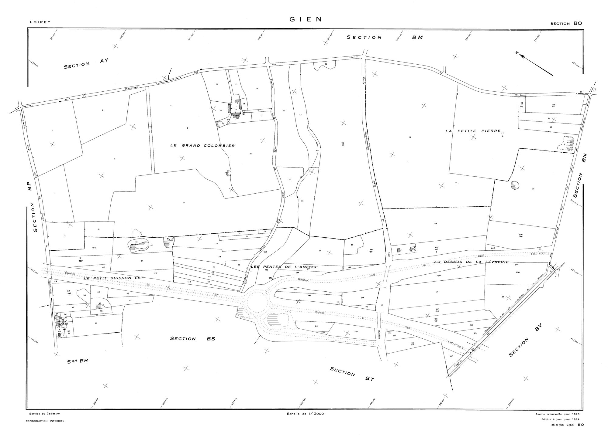 Gien - Sections