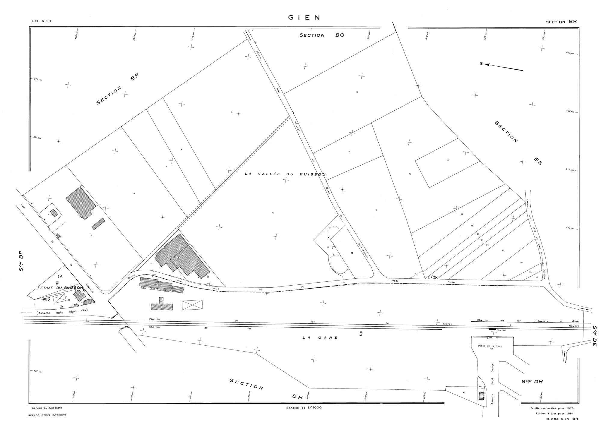Gien - Sections
