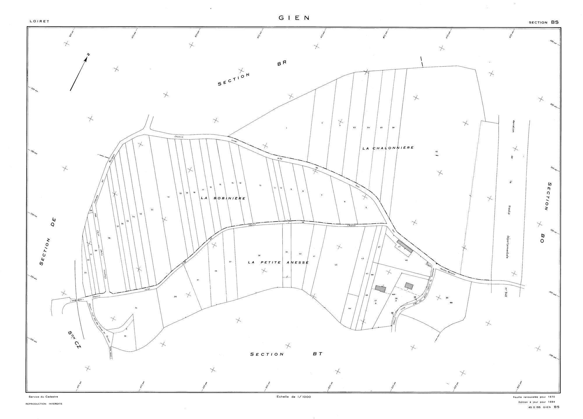 Gien - Sections