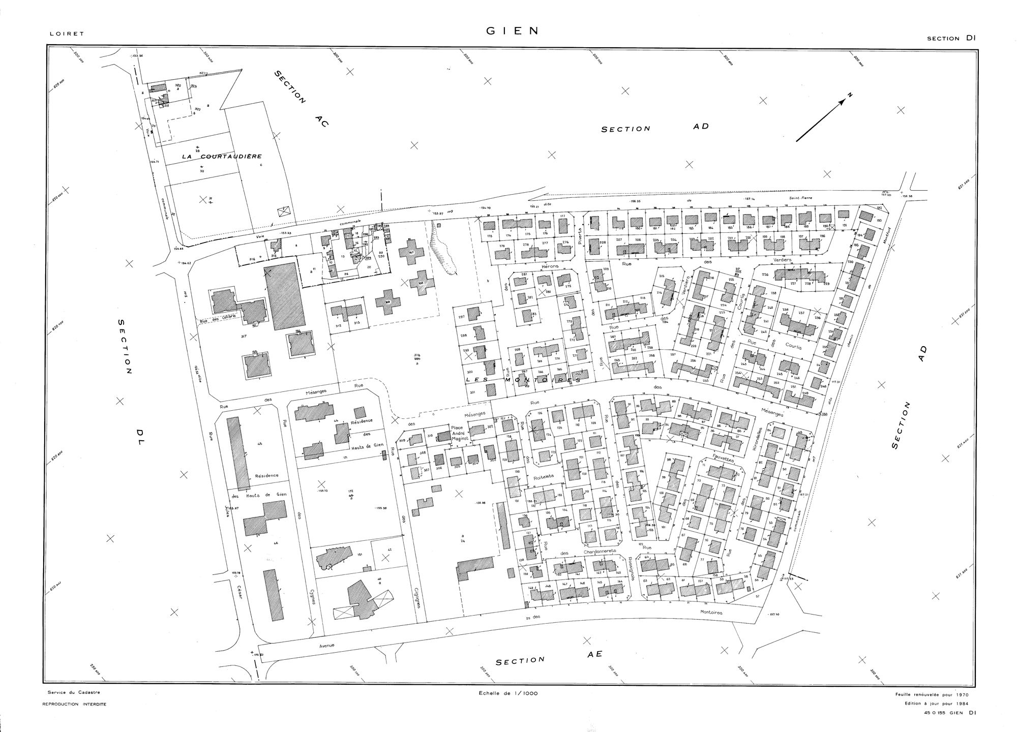 Gien - Sections