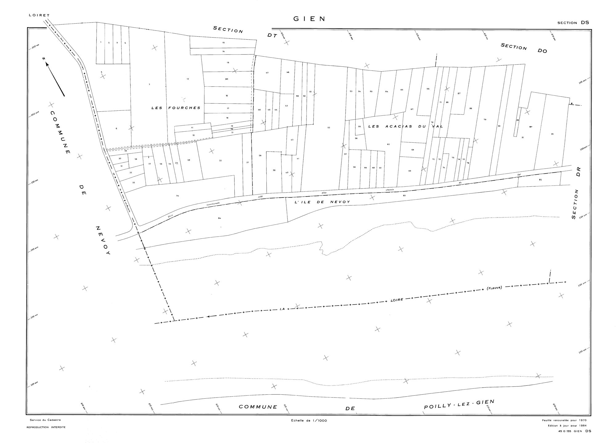 Gien - Sections