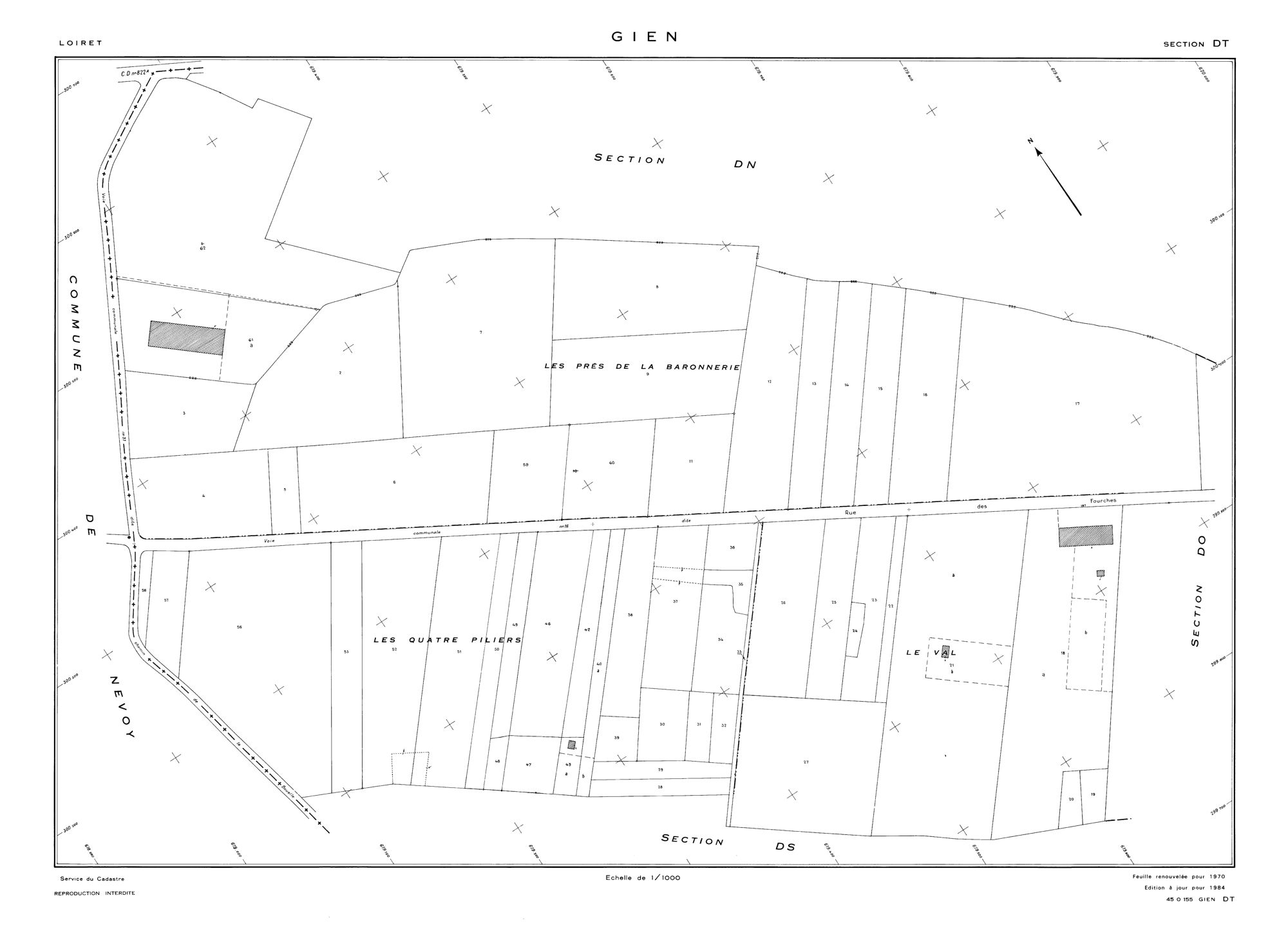 Gien - Sections