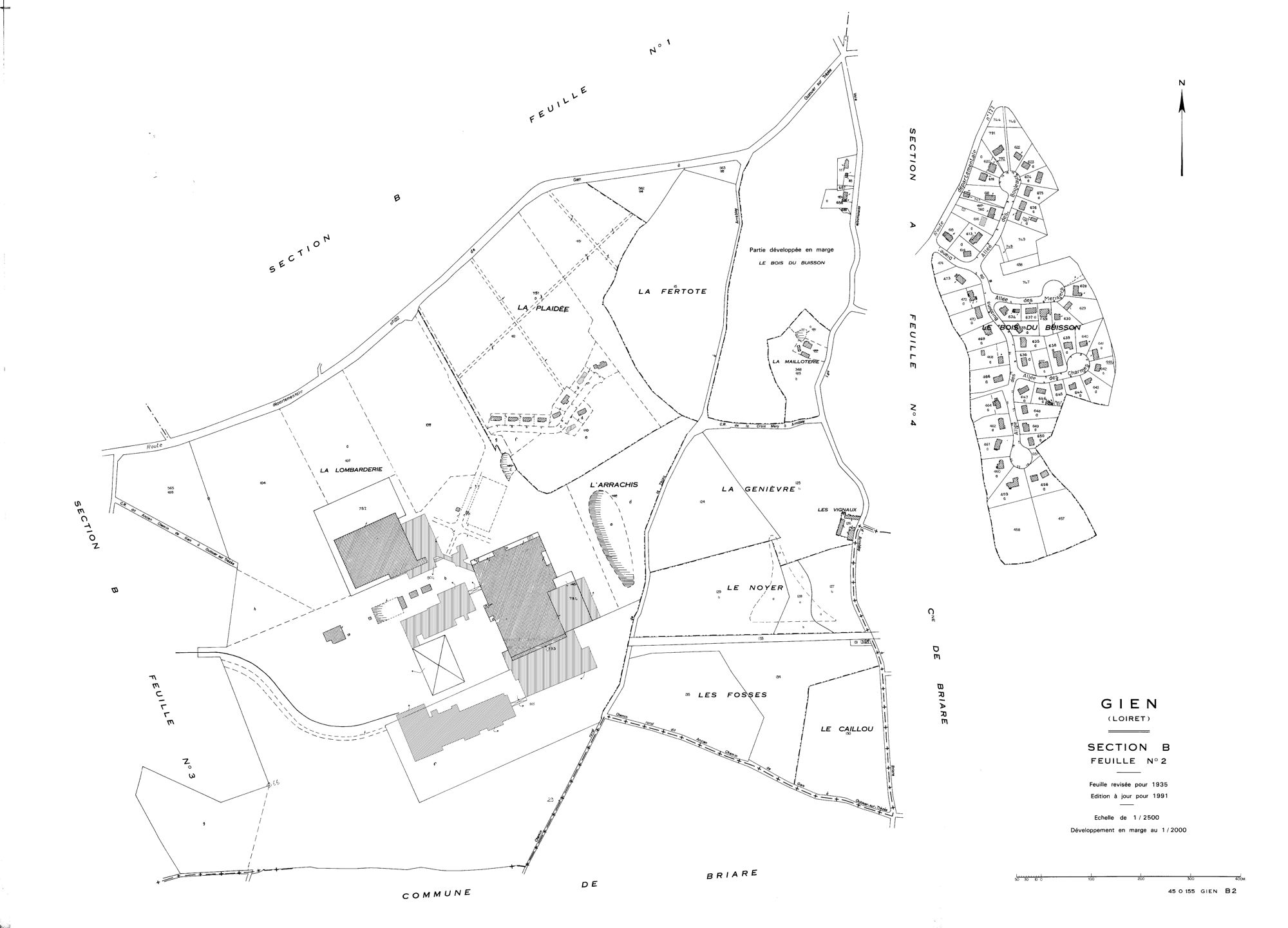 Gien - Sections