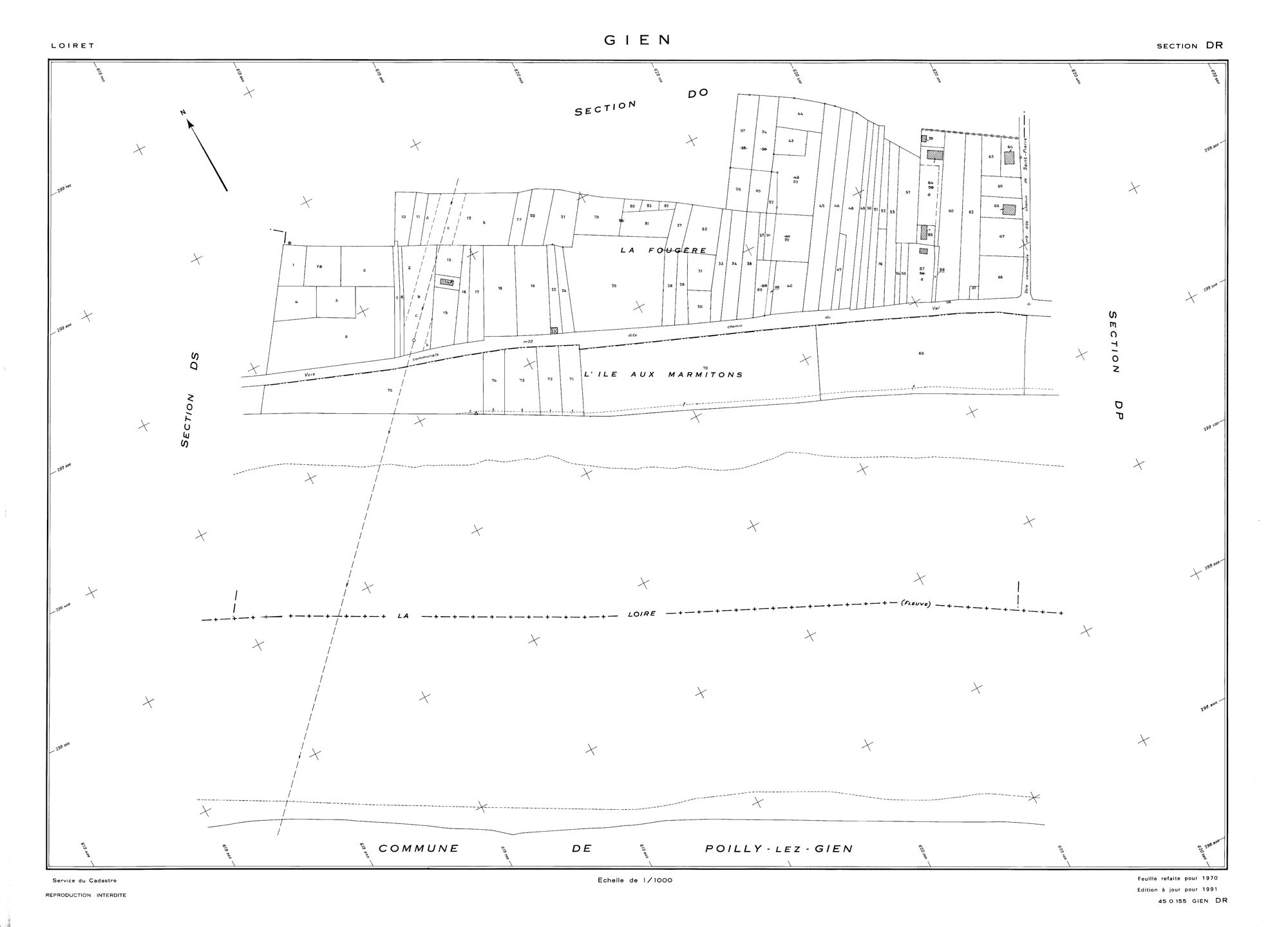 Gien - Sections