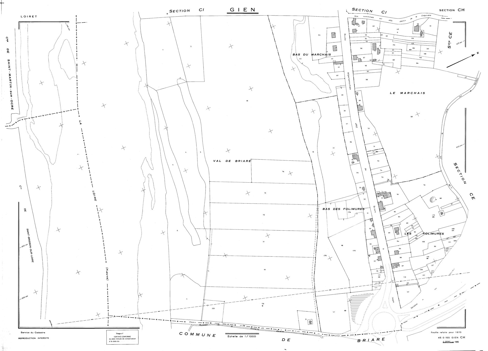 Gien - Sections