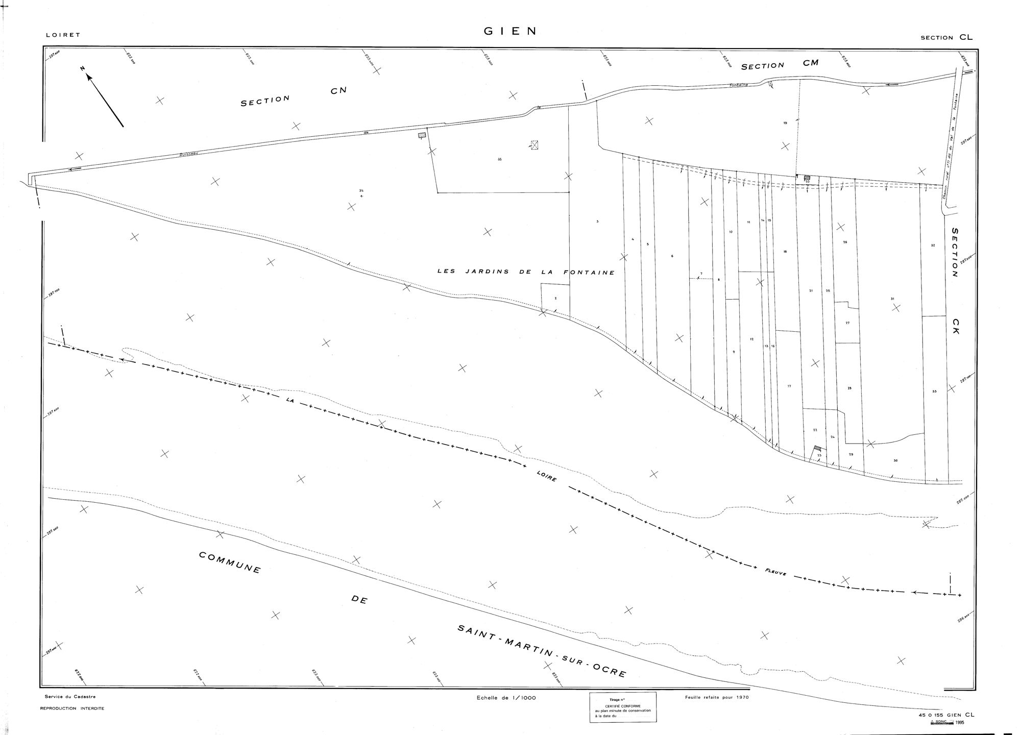 Gien - Sections