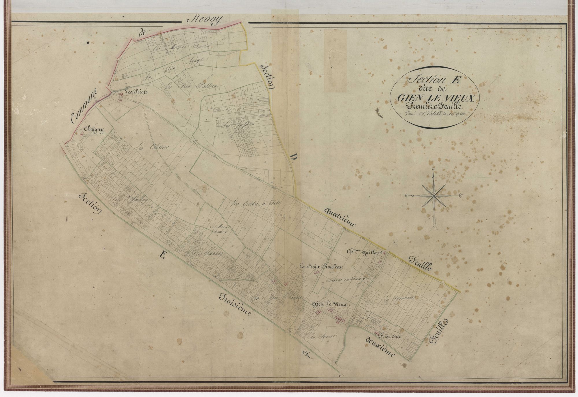 Gien - Sections