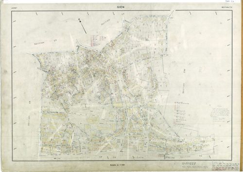 Gien - Sections