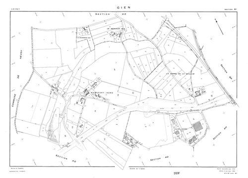 Gien - Sections