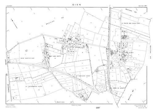 Gien - Sections