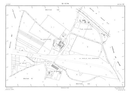 Gien - Sections