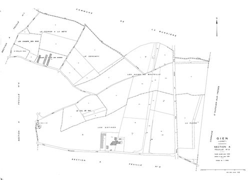 Gien - Sections