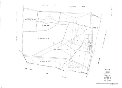 Gien - Sections