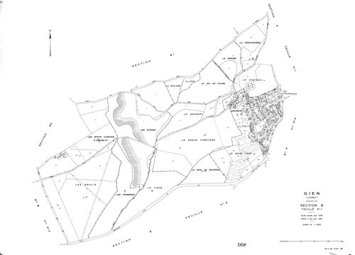 Gien - Sections