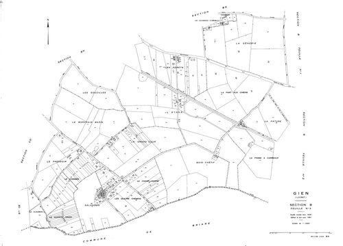 Gien - Sections