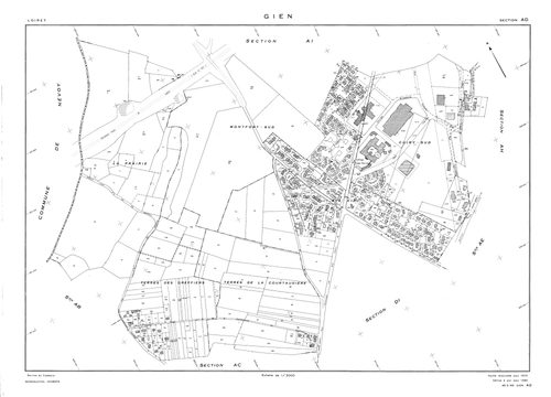 Gien - Sections