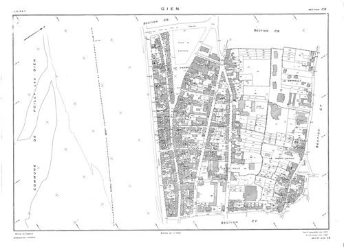 Gien - Sections