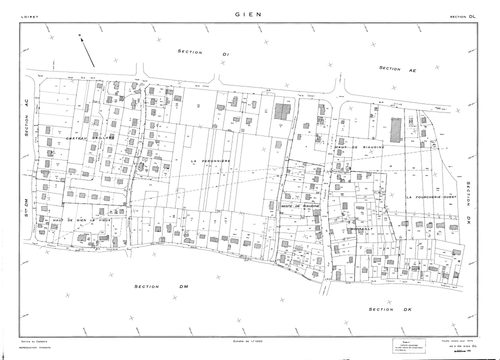 Gien - Sections