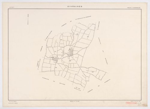Givraines - Tableau d'assemblage
