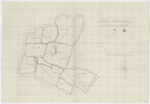 Givraines - Tableau d'assemblage
