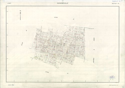 Gondreville - Sections