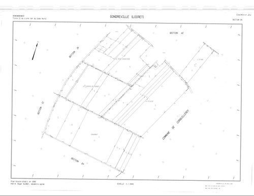 Gondreville - Sections