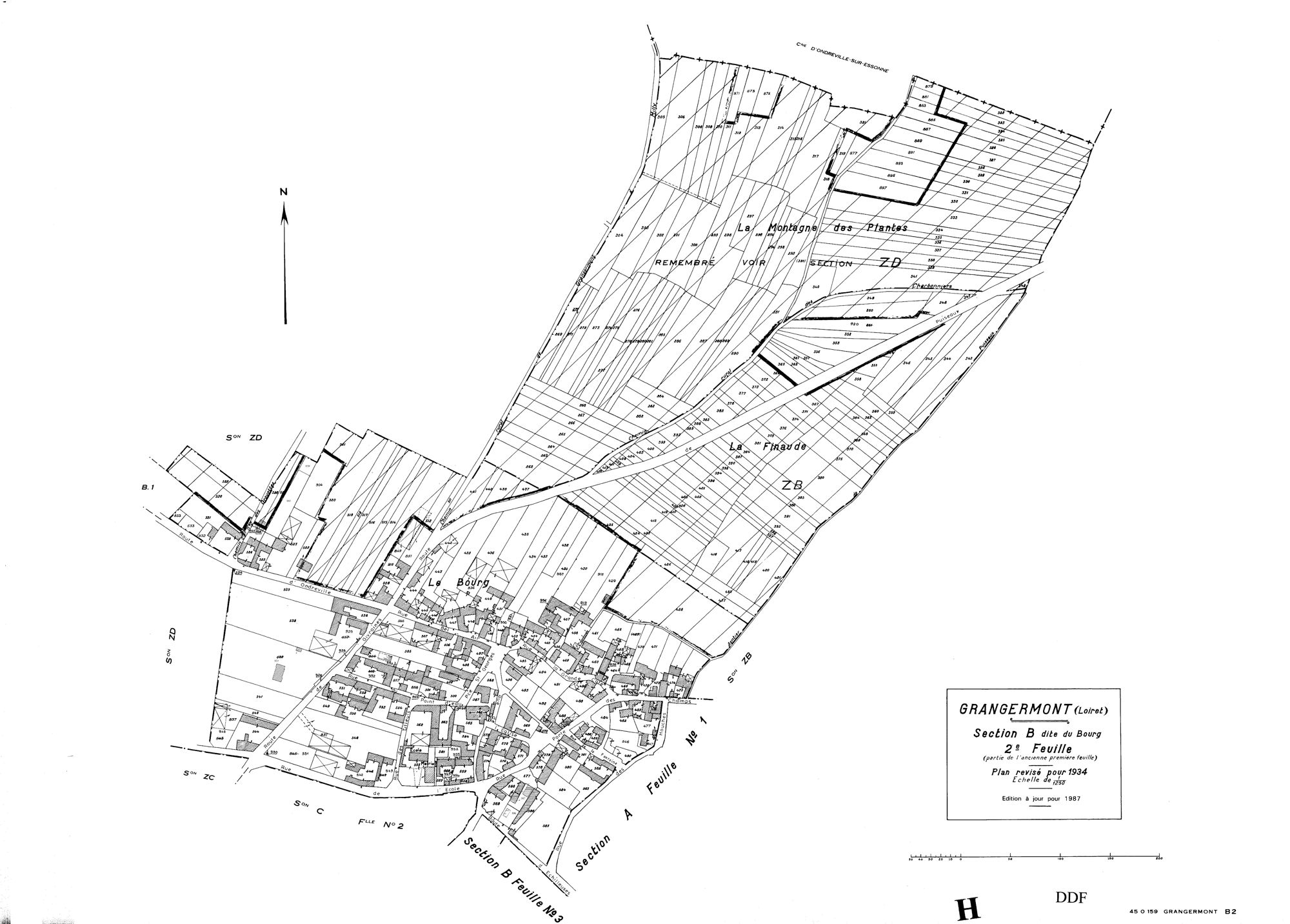 Grangermont - Sections