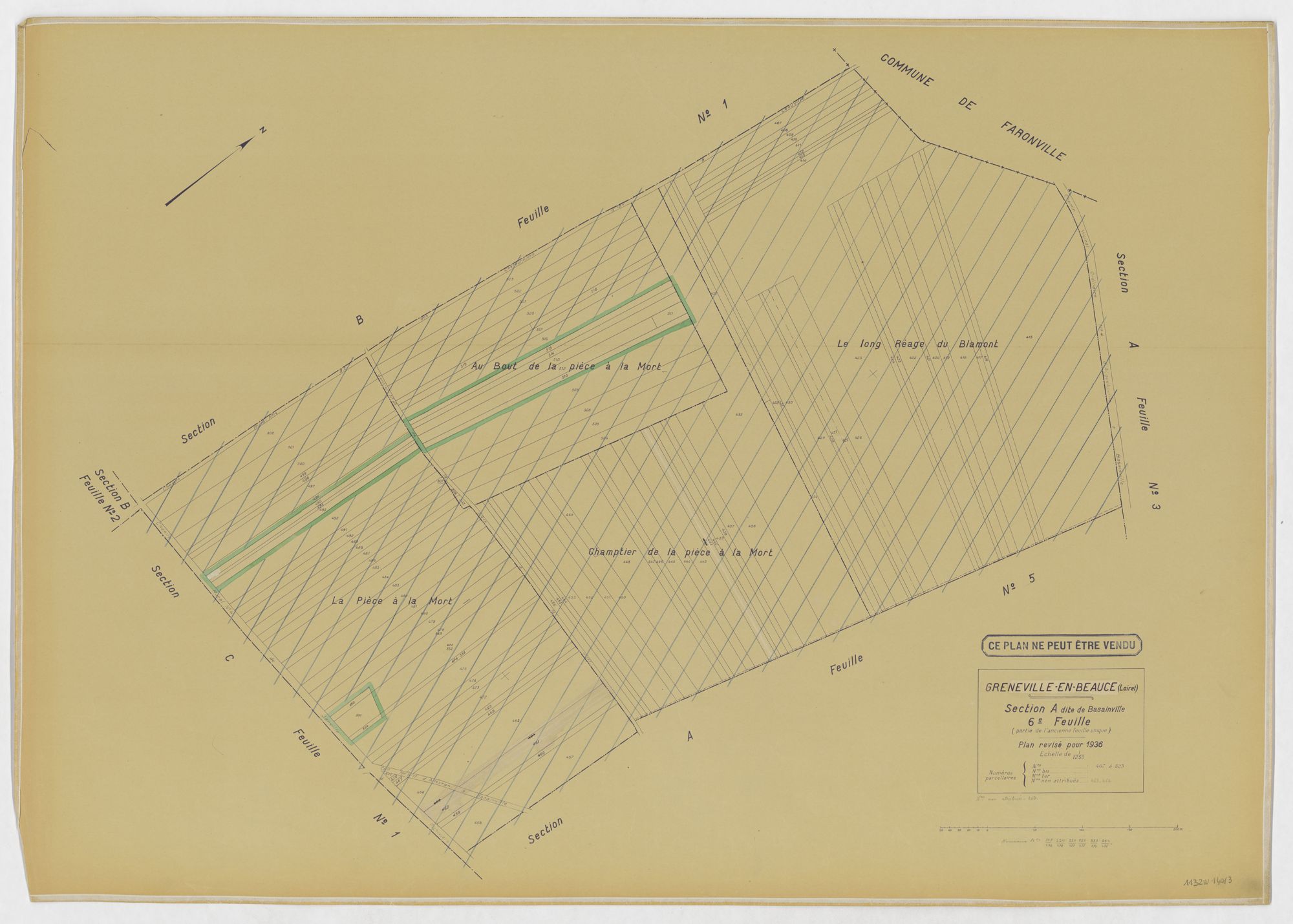 Greneville-en-Beauce - Sections