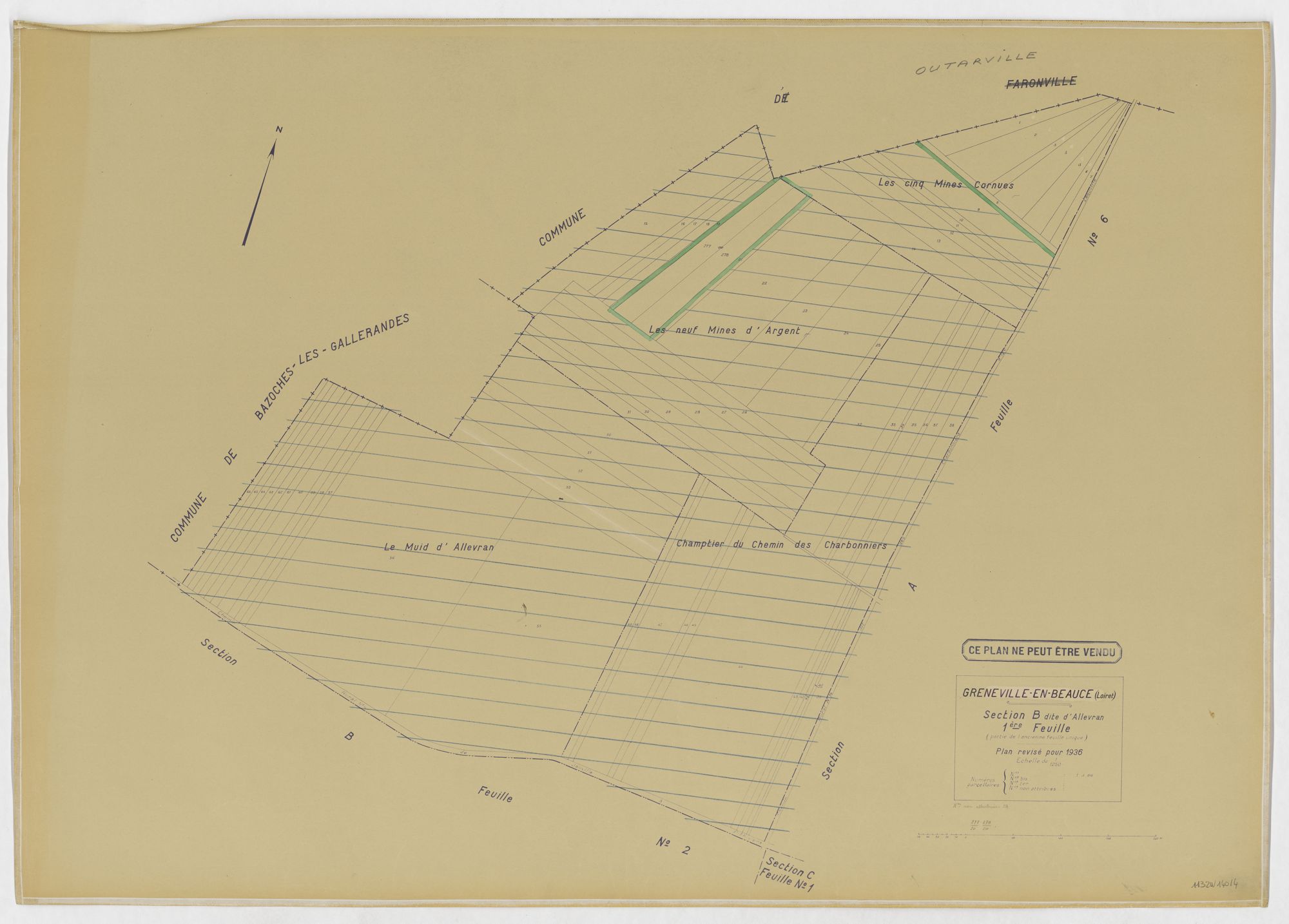 Greneville-en-Beauce - Sections