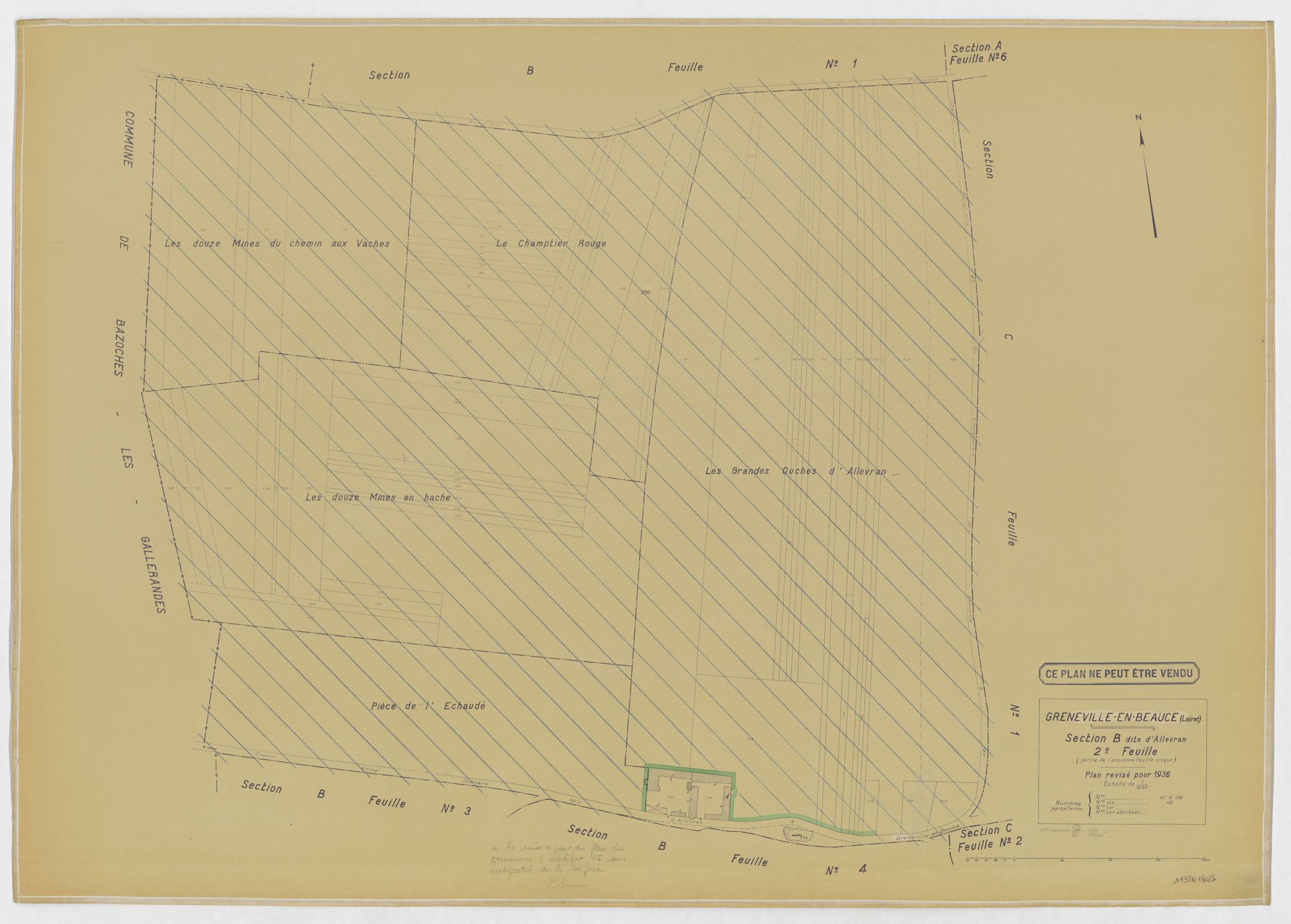 Greneville-en-Beauce - Sections
