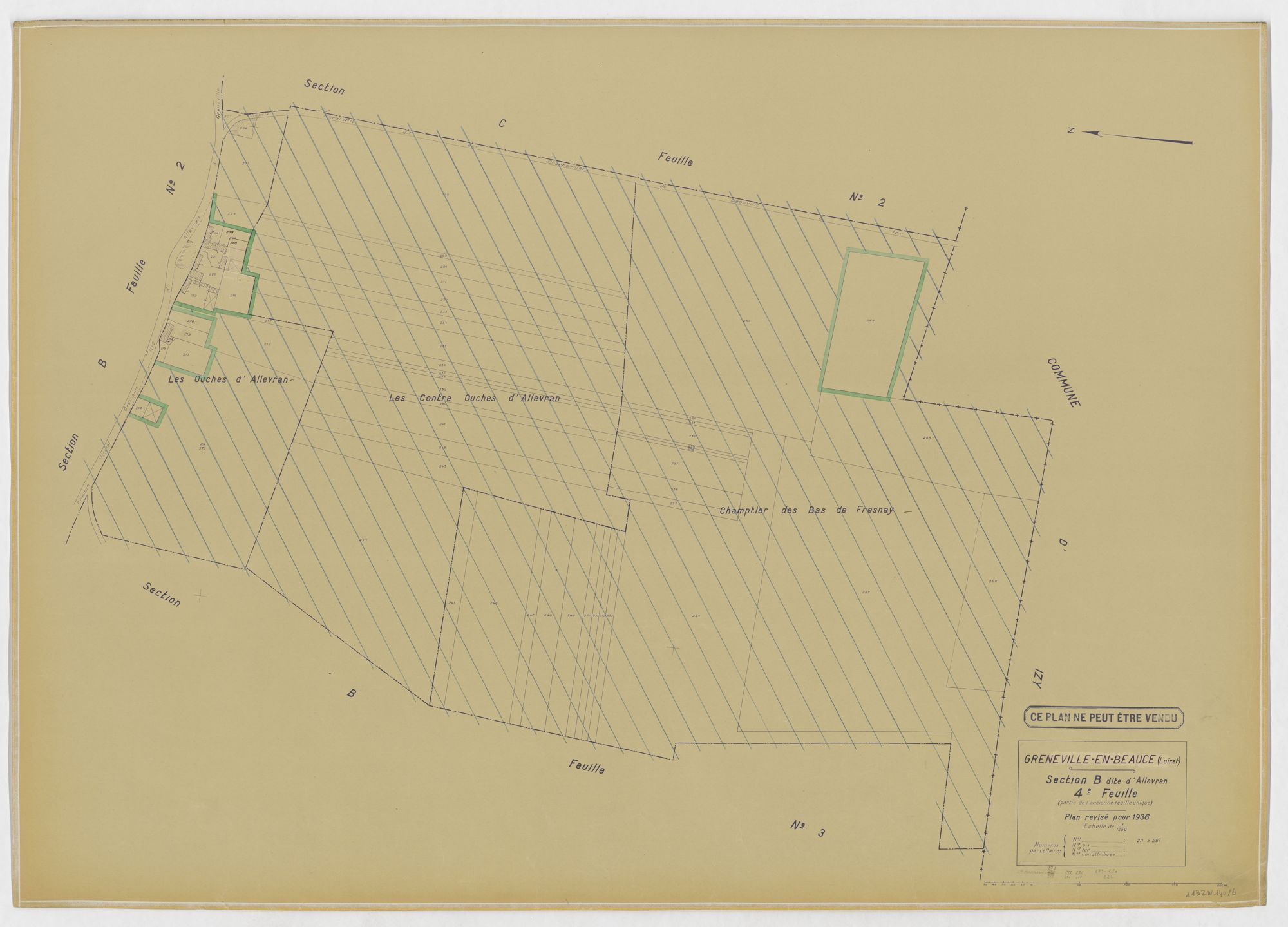 Greneville-en-Beauce - Sections