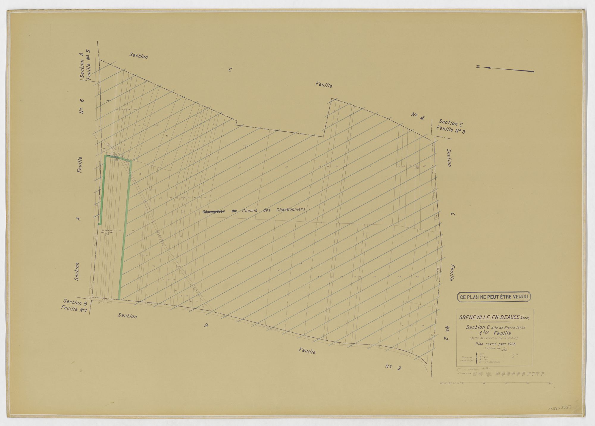 Greneville-en-Beauce - Sections