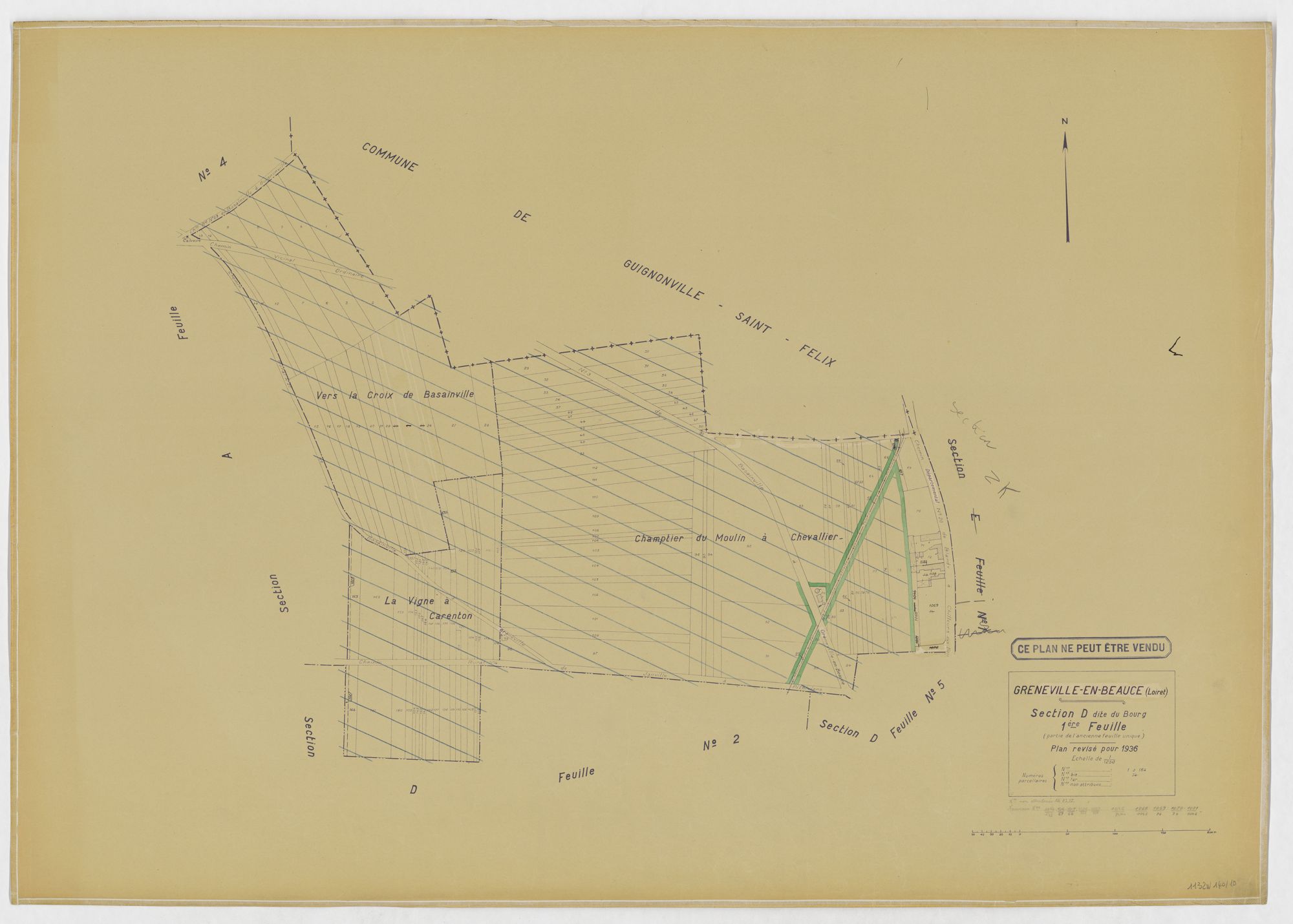 Greneville-en-Beauce - Sections