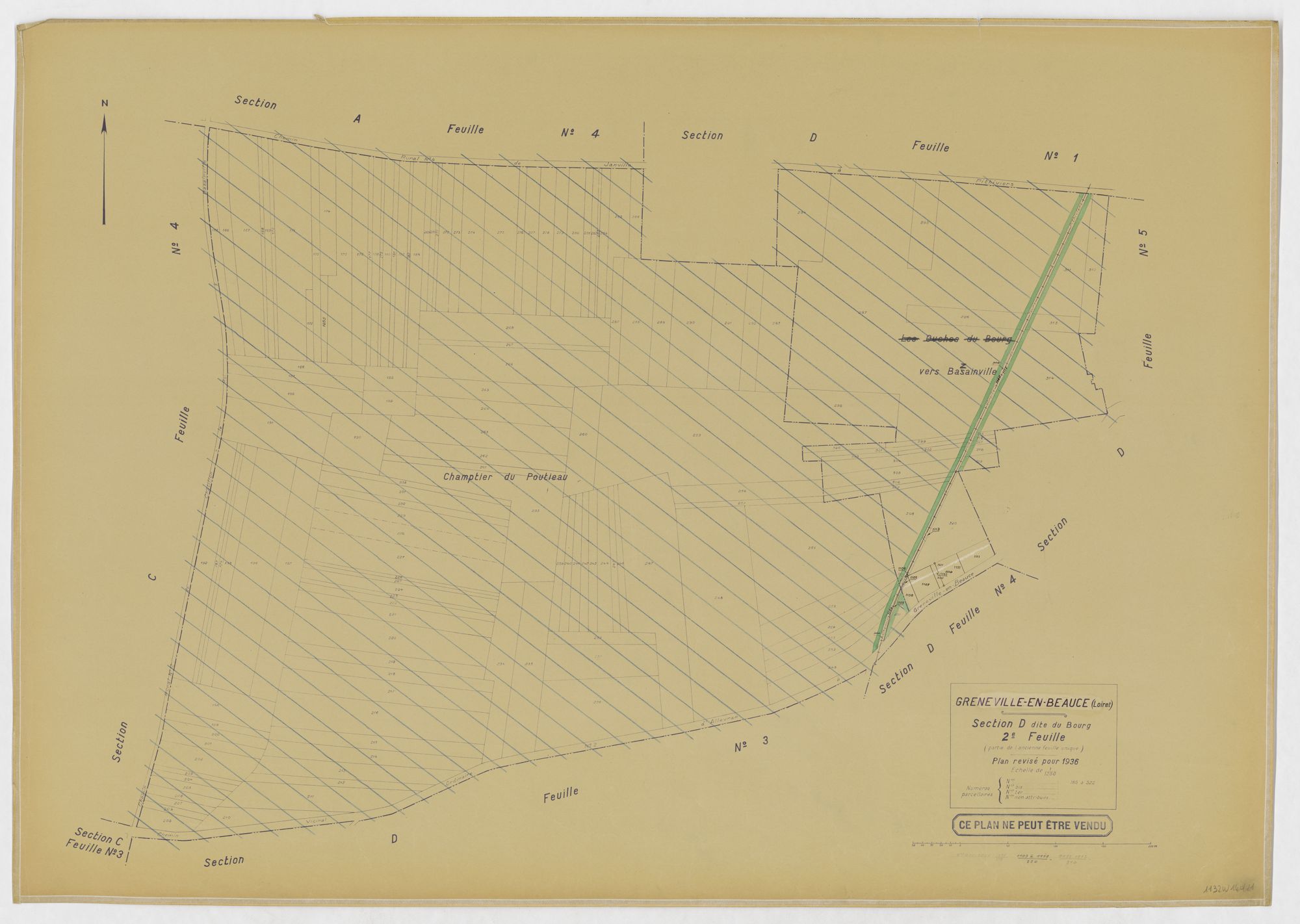 Greneville-en-Beauce - Sections