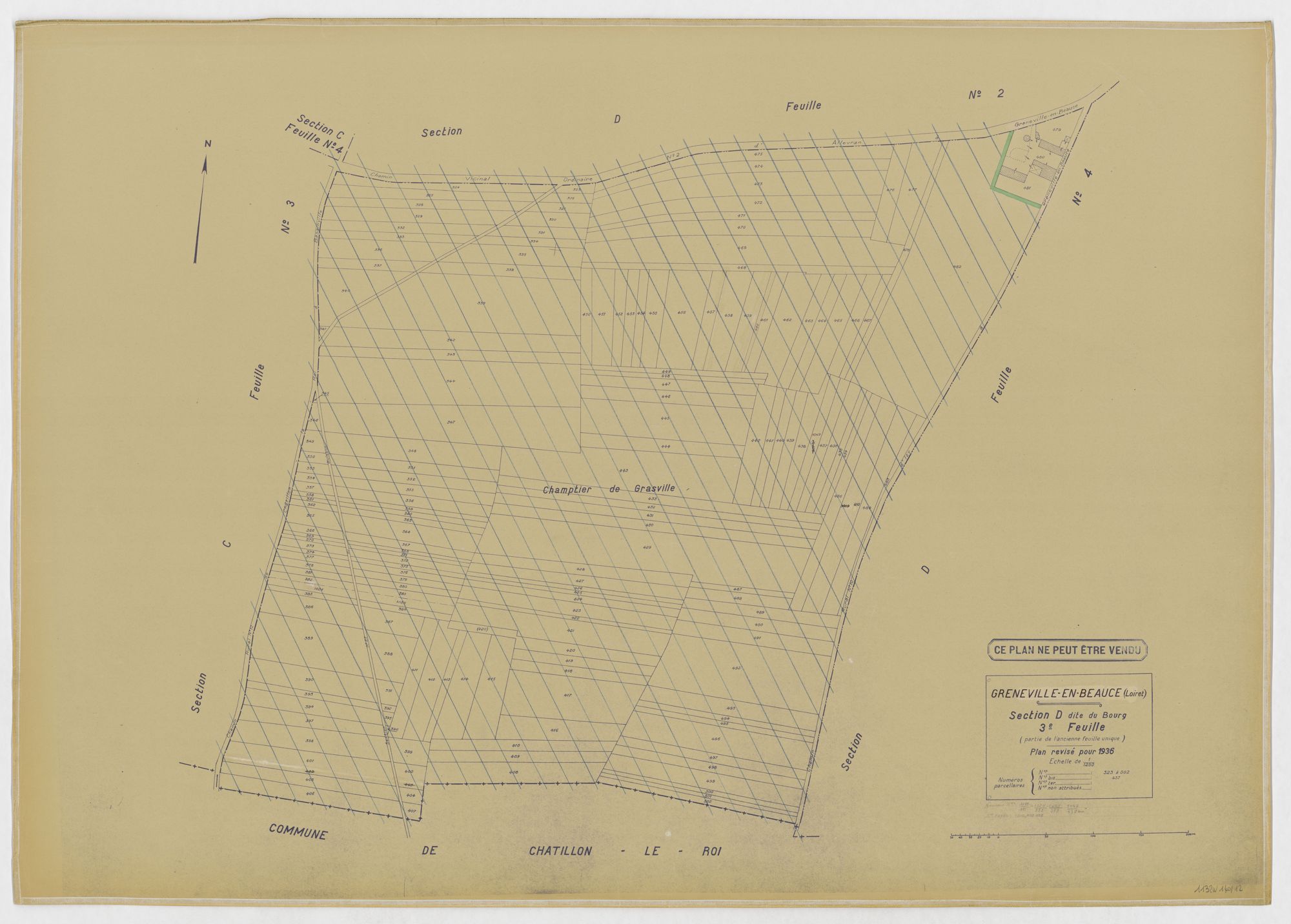 Greneville-en-Beauce - Sections