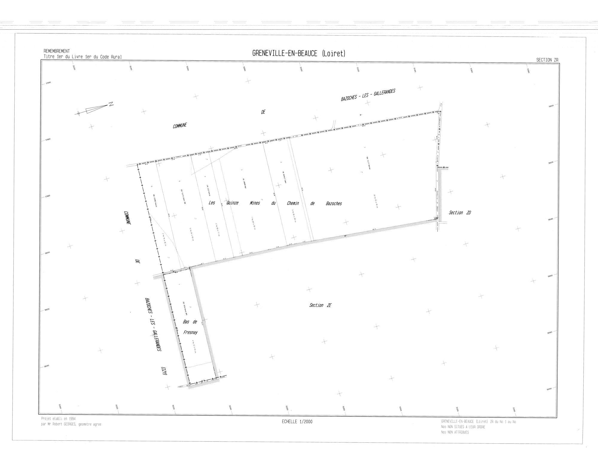 Greneville-en-Beauce - Sections