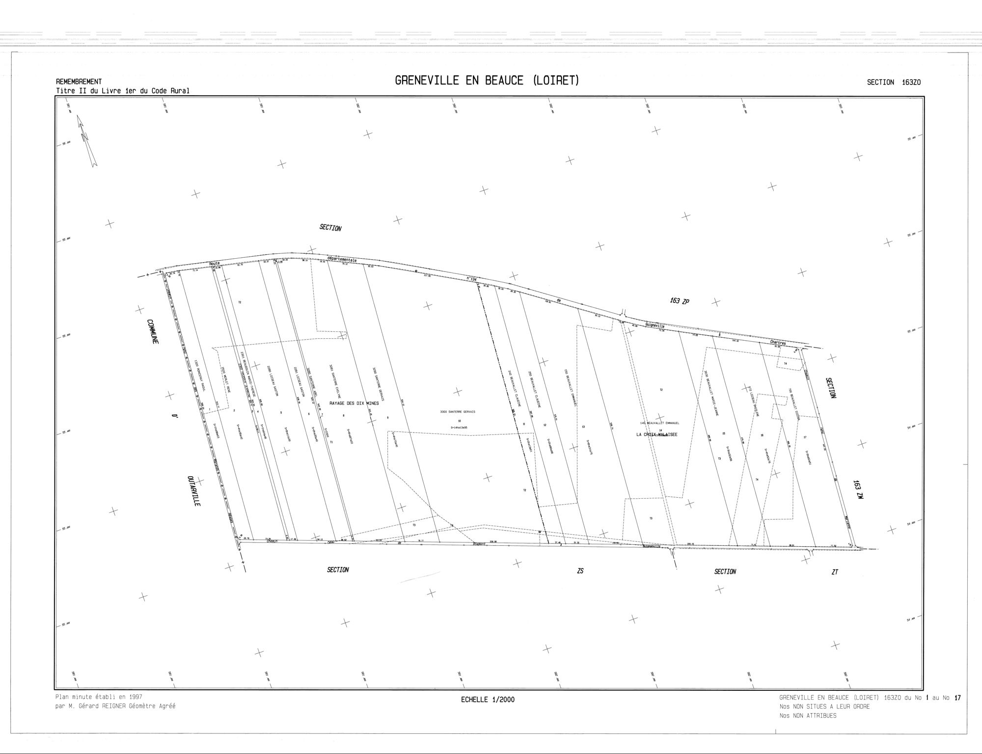 Greneville-en-Beauce - Sections