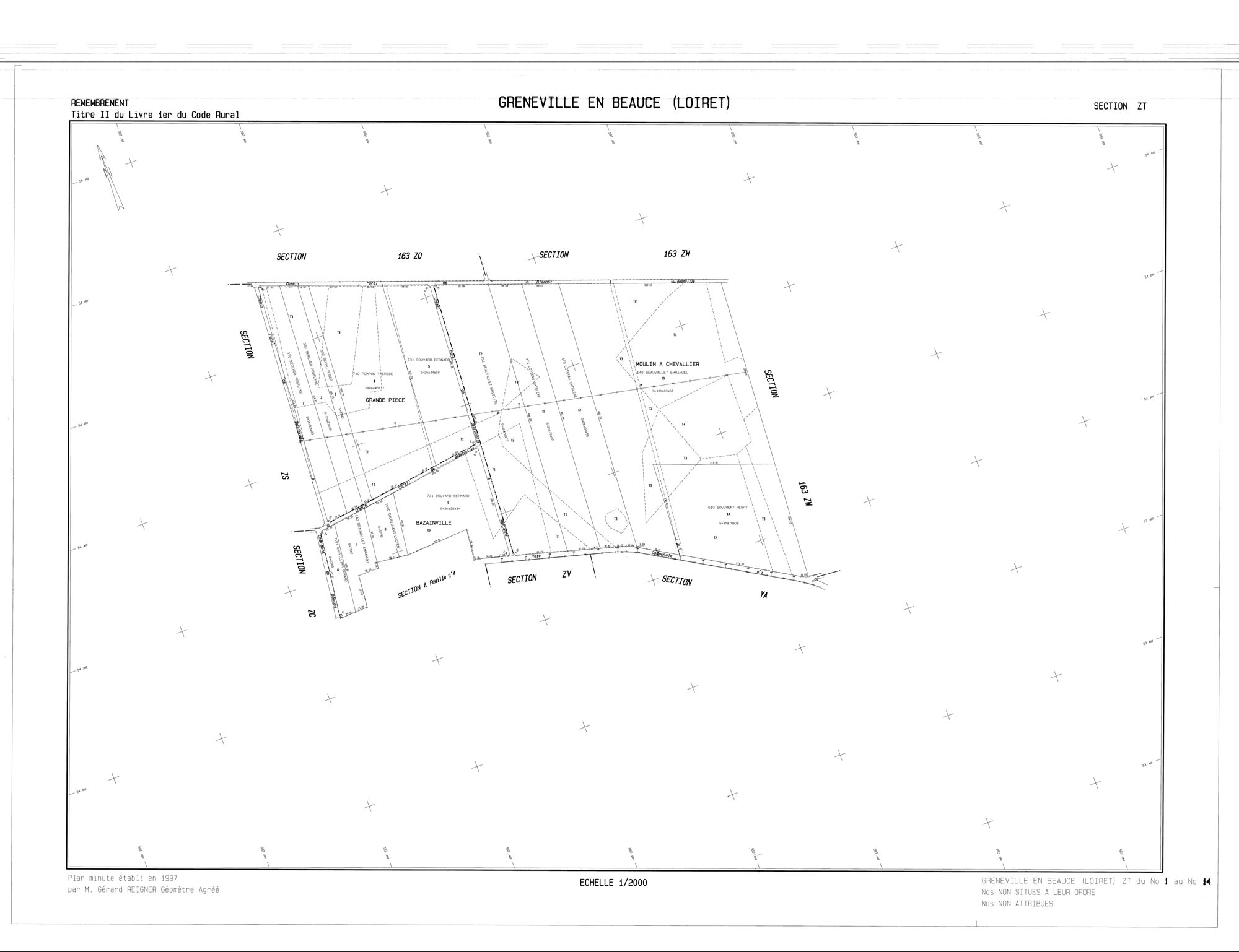 Greneville-en-Beauce - Sections