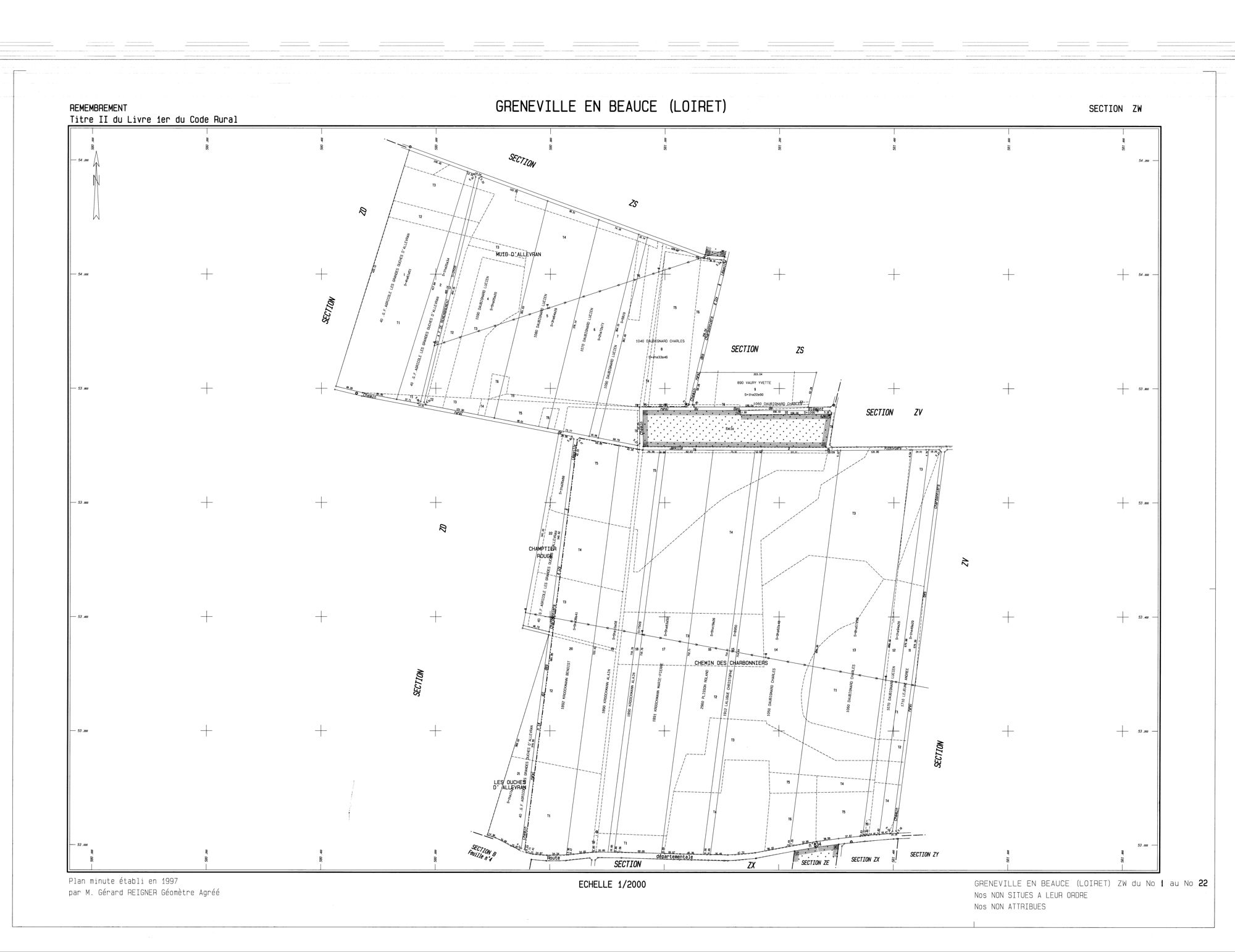 Greneville-en-Beauce - Sections