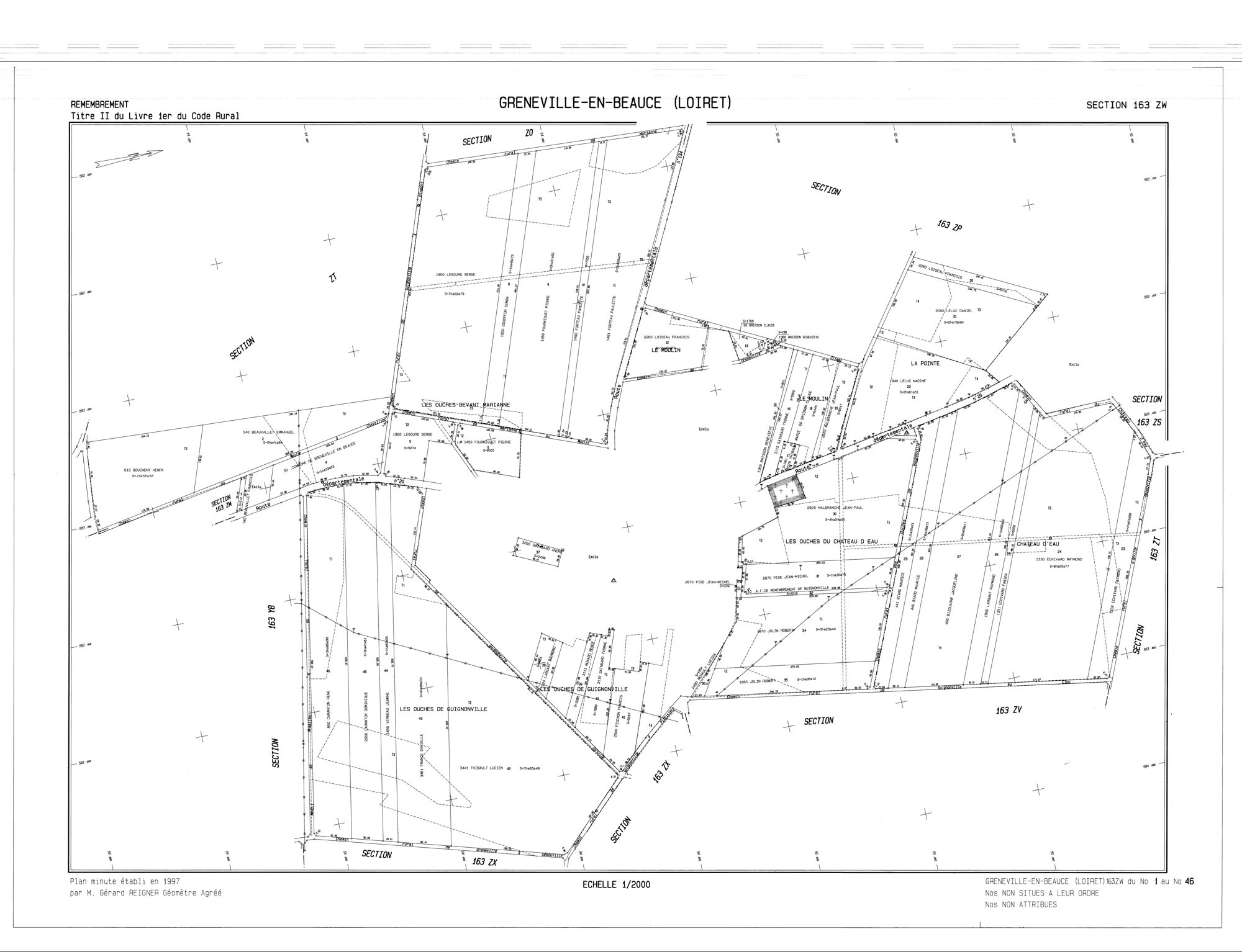 Greneville-en-Beauce - Sections